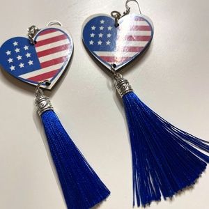 Heart shape 4th of July collection